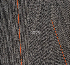 Milliken Facet fca 33-79 Anthracite Tangerine фото 1 | FLOORDEALER